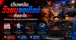 เว็บพนันวัวชนออนไลน์